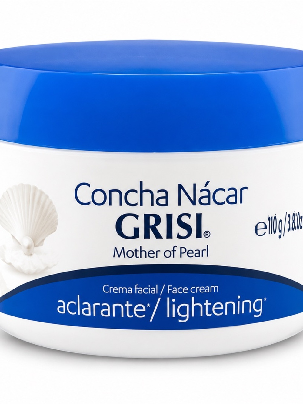 Concha Nácar Lightening Face Cream - Blue